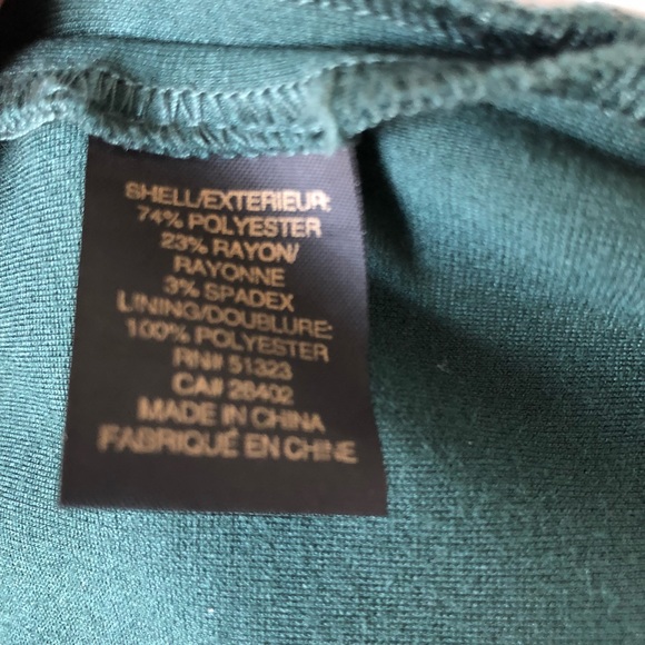 Cynthia Steffe Green&Black Dress Size 10 - Picture 7 of 7